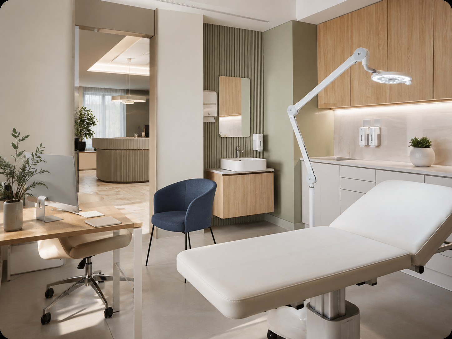 Gabinet dermatologiczny — zdjęcie ilustracyjne